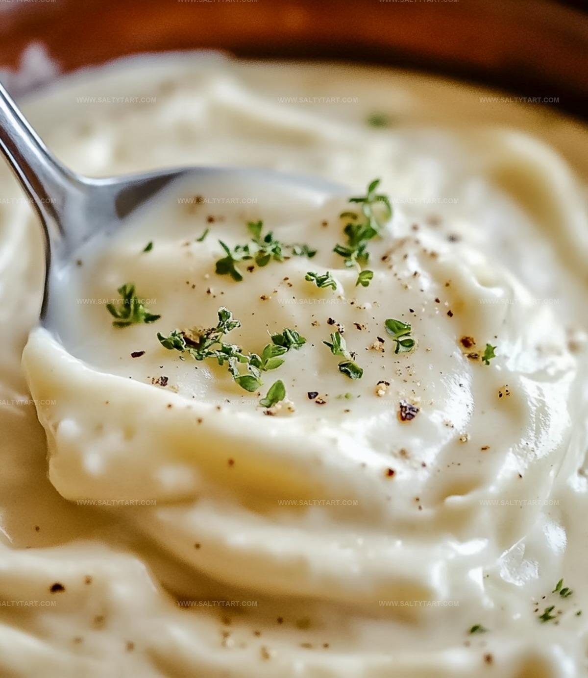 Indulgent 4-Ingredient Creamy Alfredo Sauce Recipe - Salty Tart