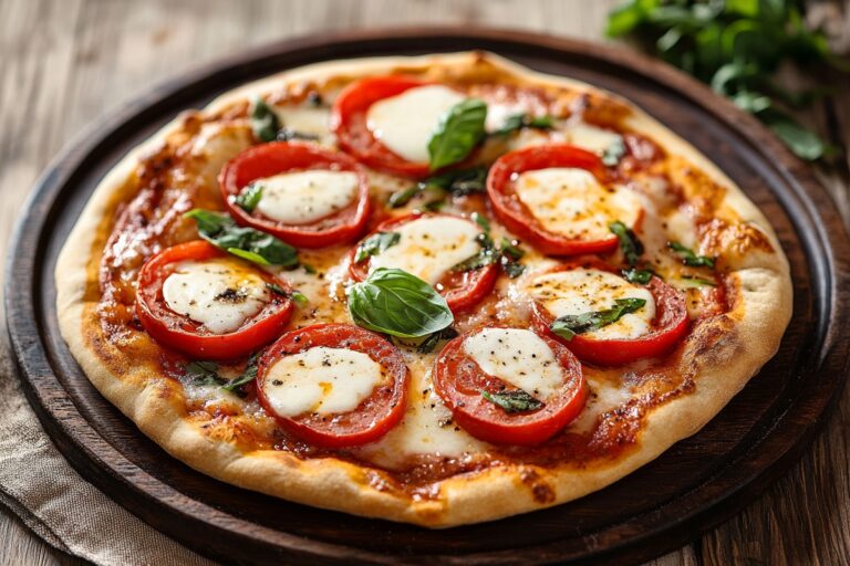 Quick Caprese Naan Pizza Recipe