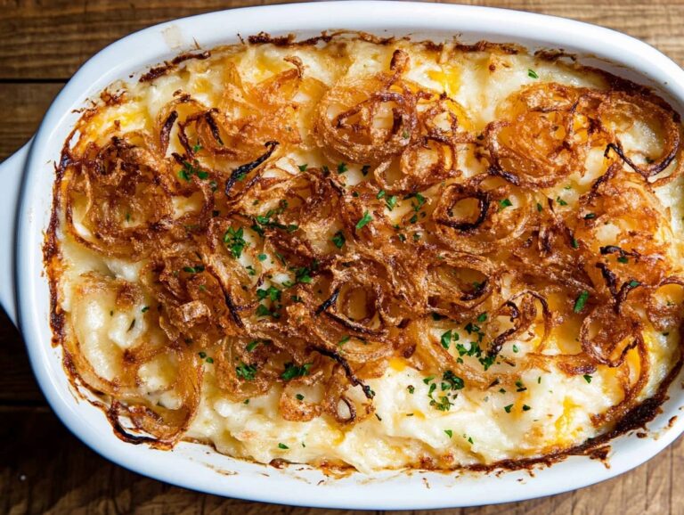 French Onion Funeral Potatoes Recipe