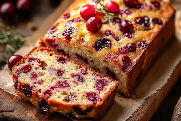 Cranberry Orange Loaf Recipe