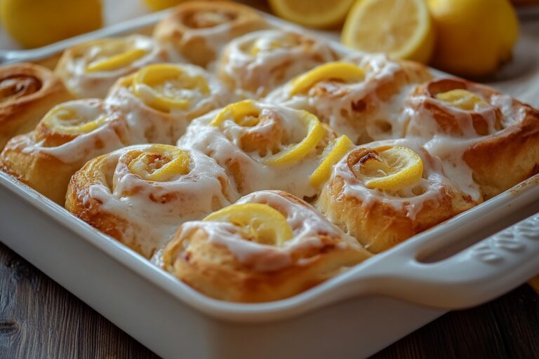 Lemon Sweet Rolls Recipe