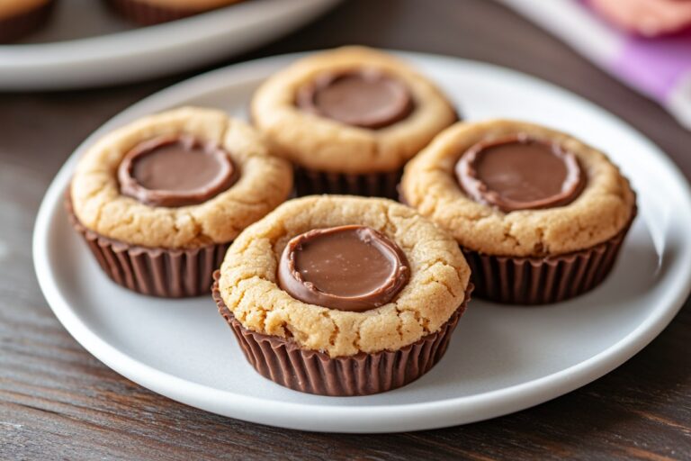 Gooey Peanut Butter Cup Cookies Recipe