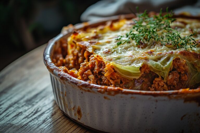Stuffed Cabbage Roll Casserole Recipe