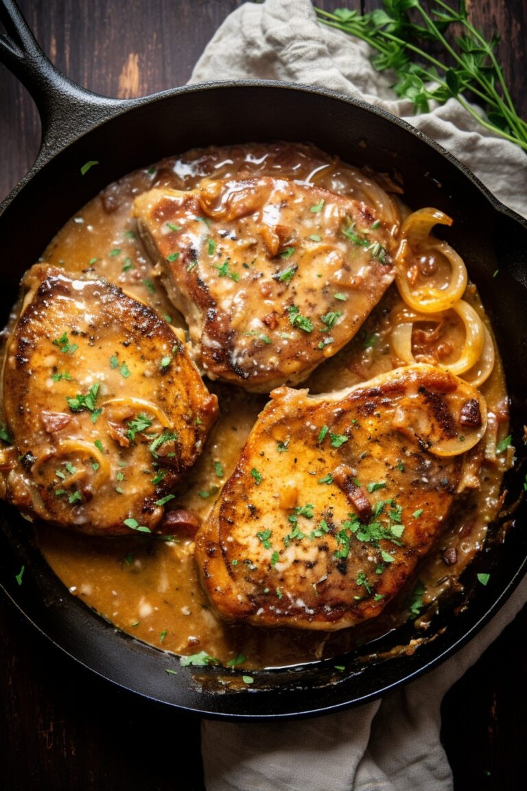 Smothered Pork Chops Recipe