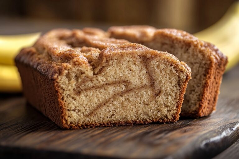 Golden Snickerdoodle Banana Bread Recipe