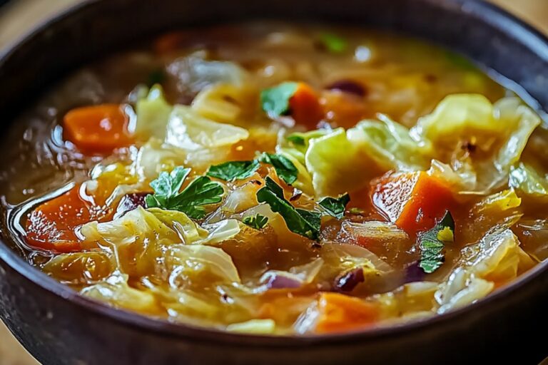 Cabbage Fat-Burning Soup Recipe