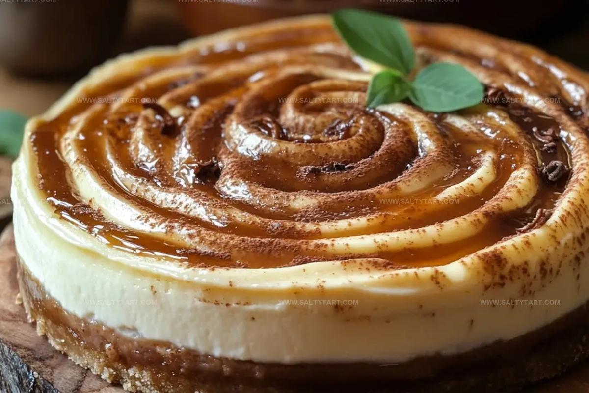 Sticky Honeybun Cheesecake Recipe