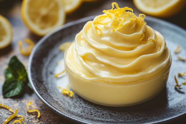 Creamy Lemon Mousse Recipe