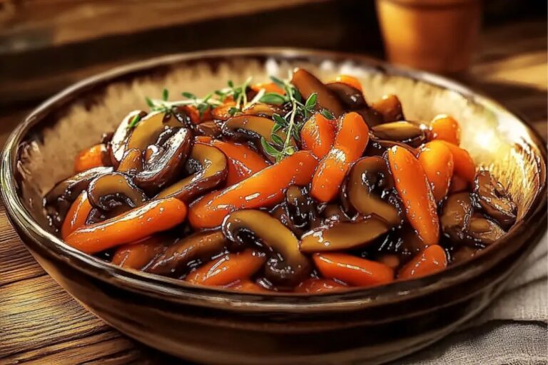 Pickled Shiitake Mushrooms And Carrots Recipe