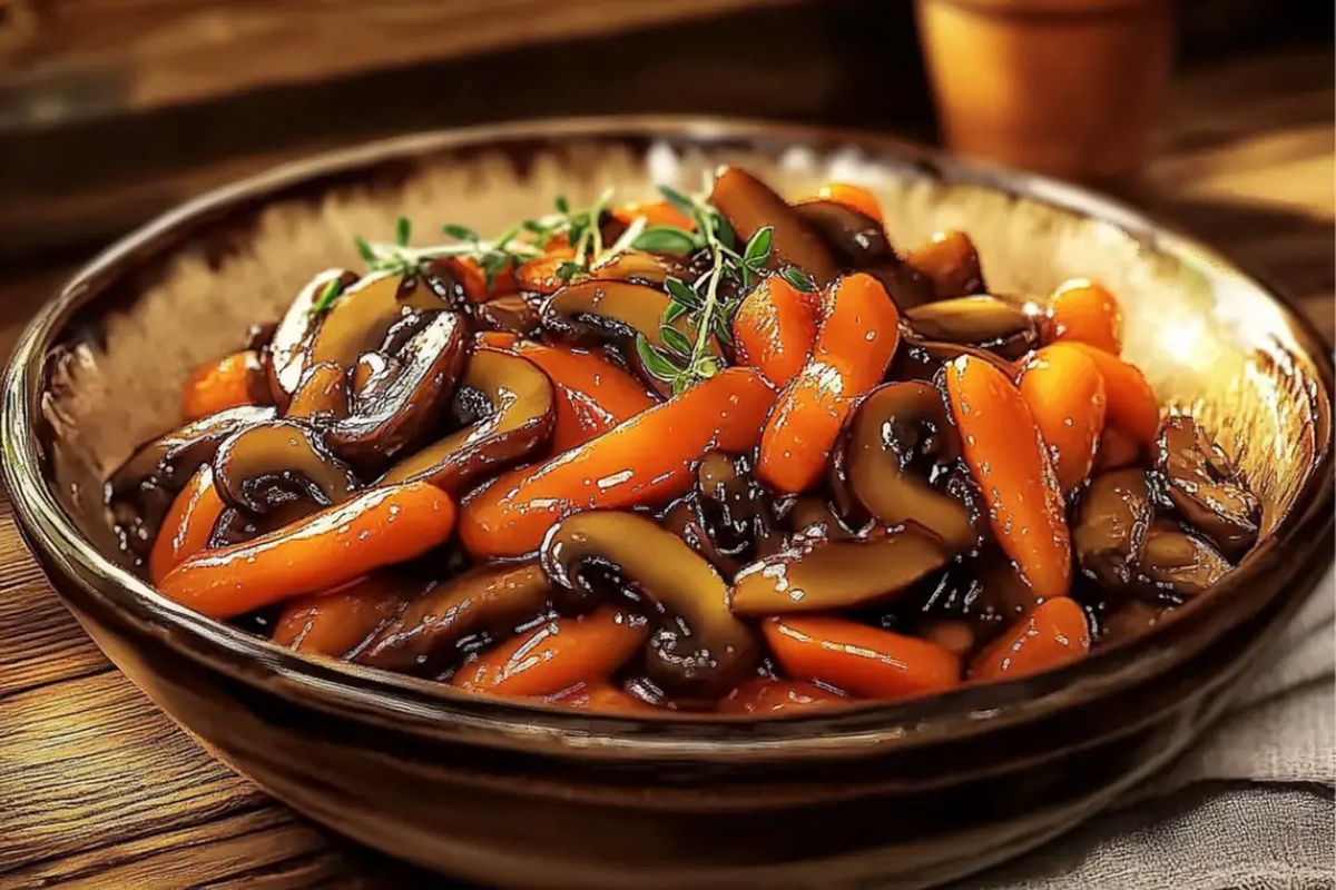 Pickled Shiitake Mushrooms And Carrots Recipe
