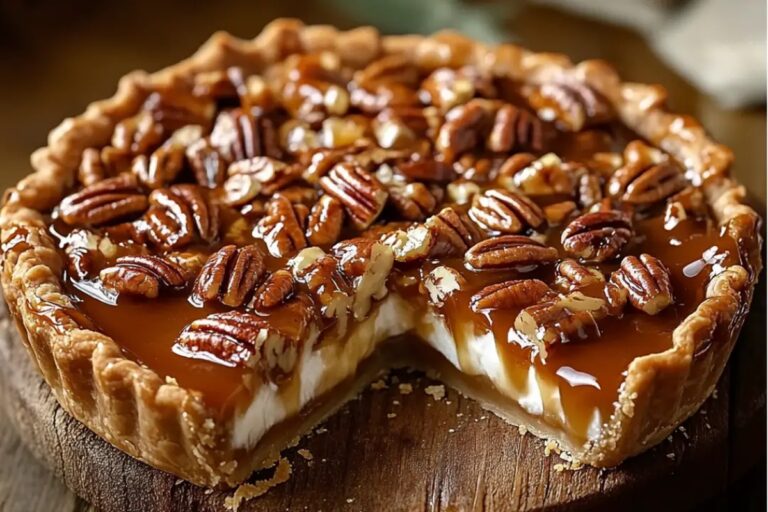 Caramel Pecan Delight Pie Recipe
