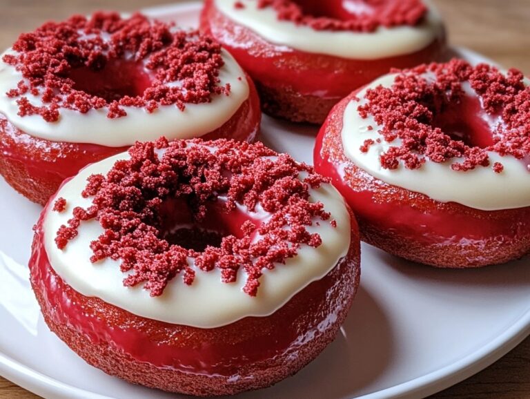 Red Velvet Donuts Recipe