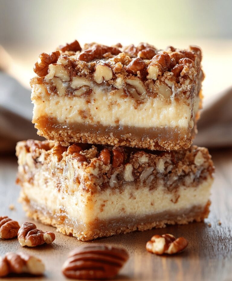 Pecan Pie Cheesecake Bars Recipe
