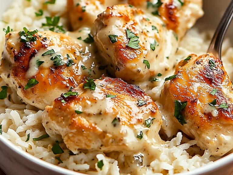 Creamy Herb Chicken & Basmati Rice Recipe