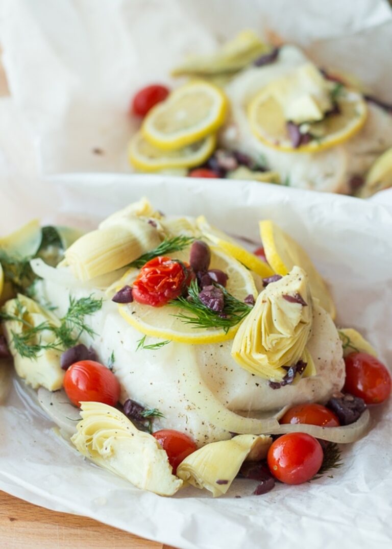 Chilean Sea Bass In A Bag (En Papillote) Recipe