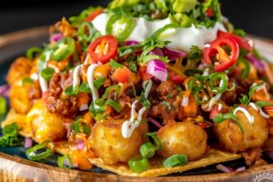 Tachos (Tater Tot Nachos) Recipe