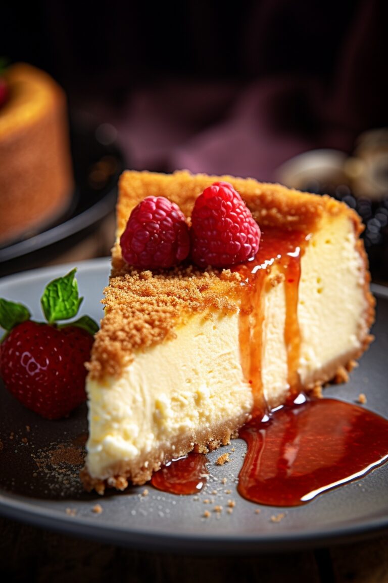 Double Crust Cheesecake Recipe