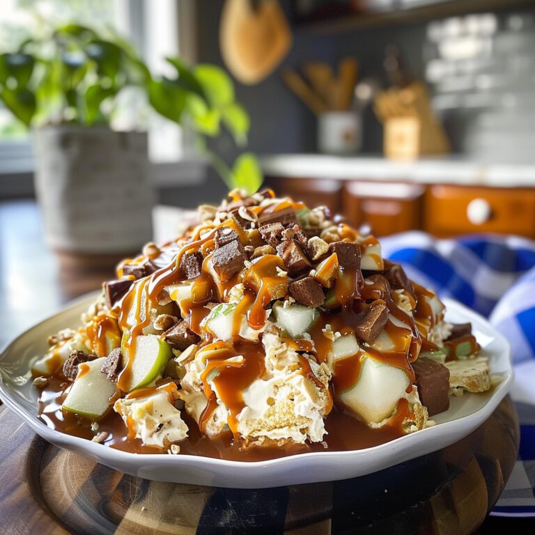 Caramel Apples Snickers Salad Recipe