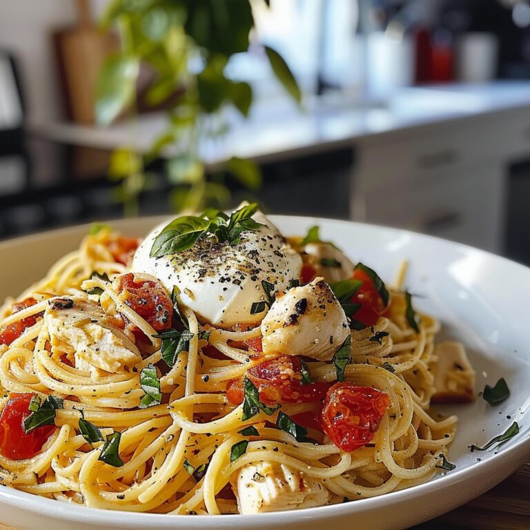 Chicken Spaghetti With Burrata Recipe