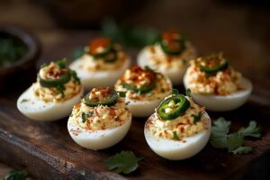 Jalapeno Popper Deviled Eggs Recipe