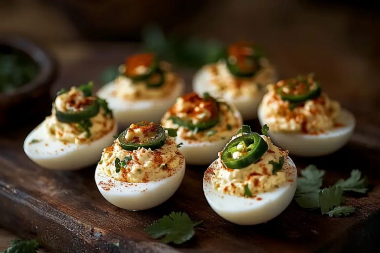 Jalapeno Popper Deviled Eggs Recipe