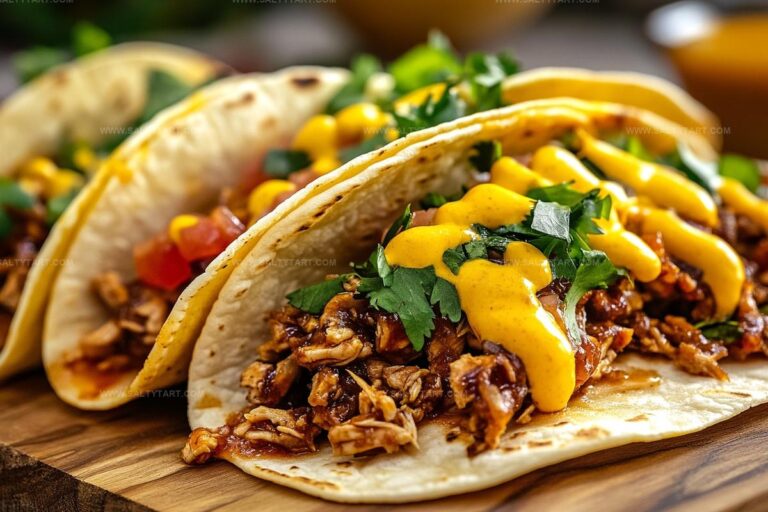 Garlic Butter Honey Bbq Chicken Tacos Recipe