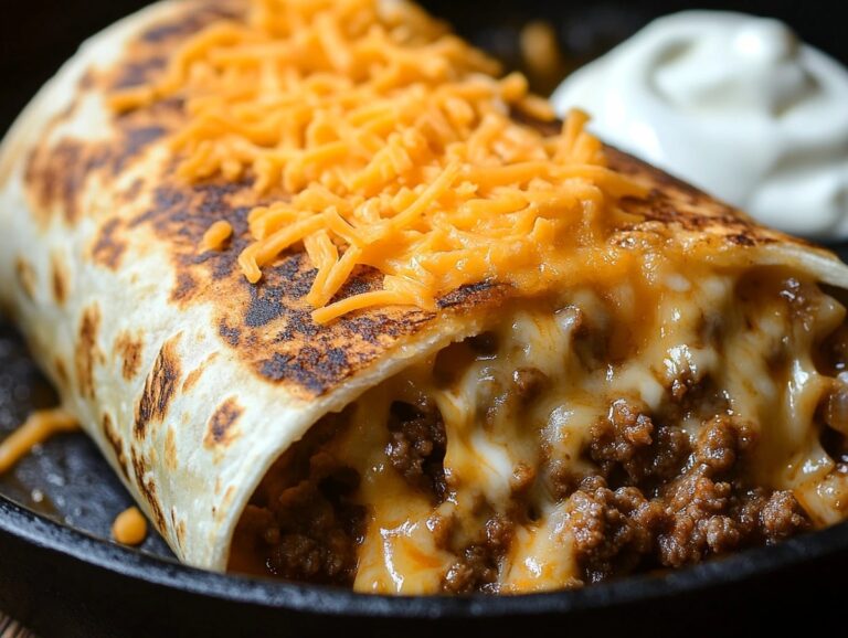 Ultimate Grilled Cheese Burrito Recipe