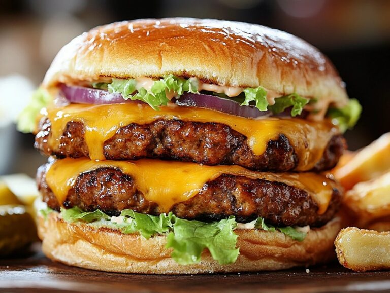 Sausage Smash Burgers Recipe