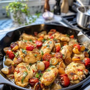 Mediterranean Chicken Skillet Recipe