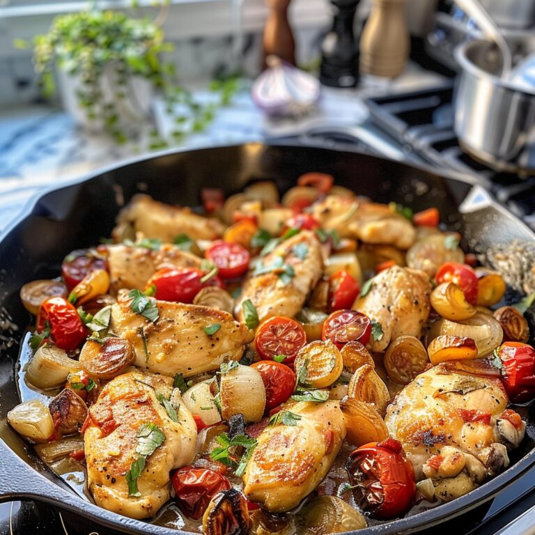 Mediterranean Chicken Skillet Recipe