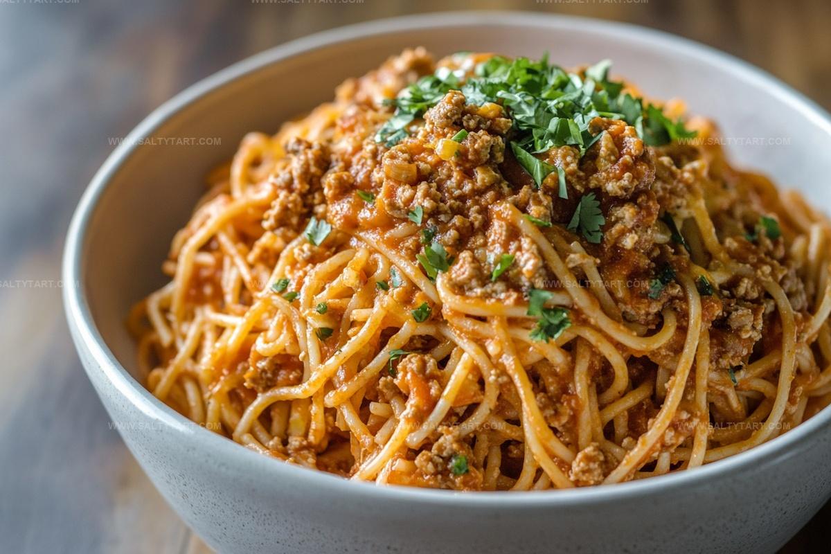 Spiced Taco Spaghetti Recipe