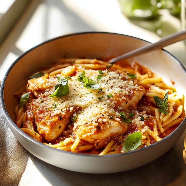 One-Pan Chicken Parmesan Recipe