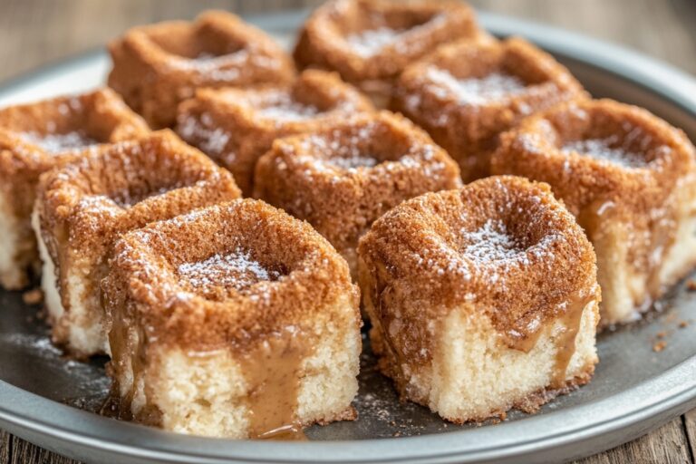 Churro Cheesecake Cookie Butter Bites Pan Recipe