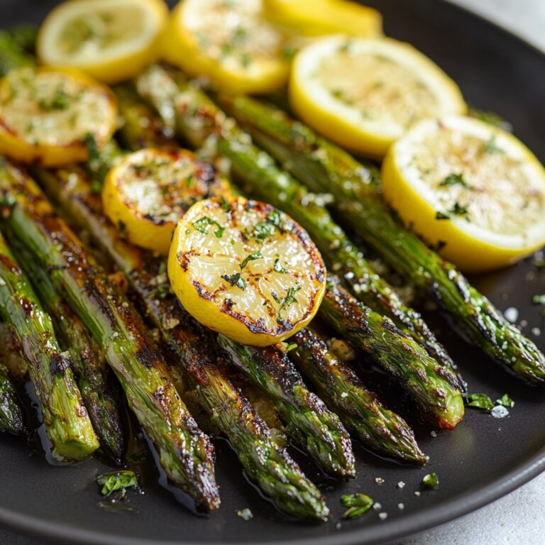 Grilled Asparagus With Lemon Recipe