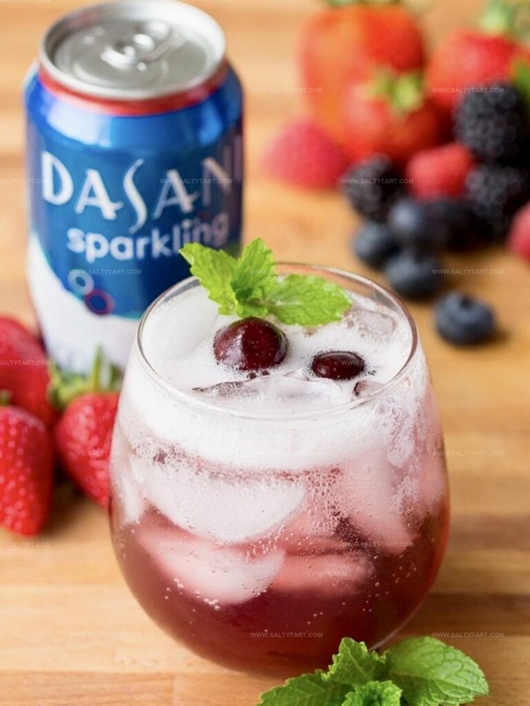 Mint Black Cherry Sparkler Recipe