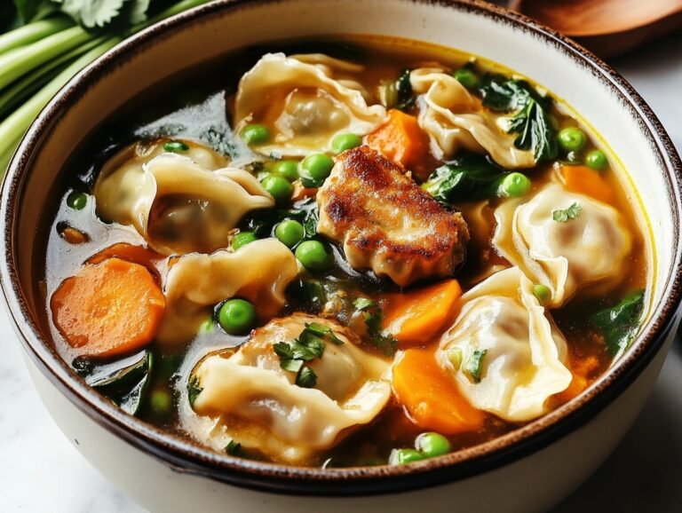 Brothy Potsticker Soup Recipe