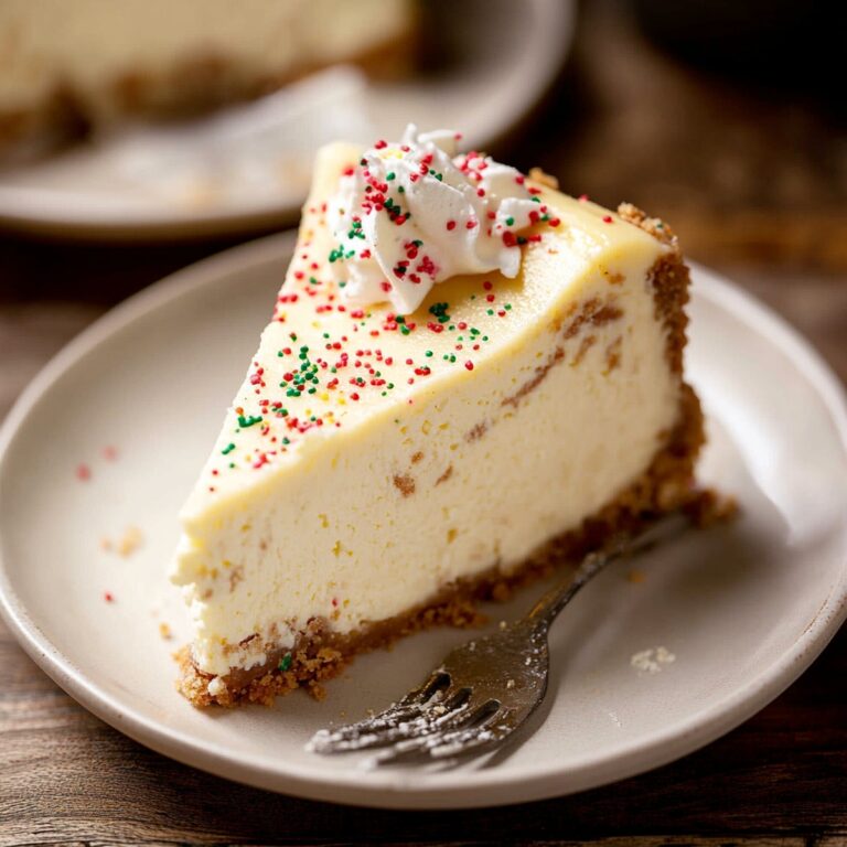 Sugar Cookie Cheesecake Recipe