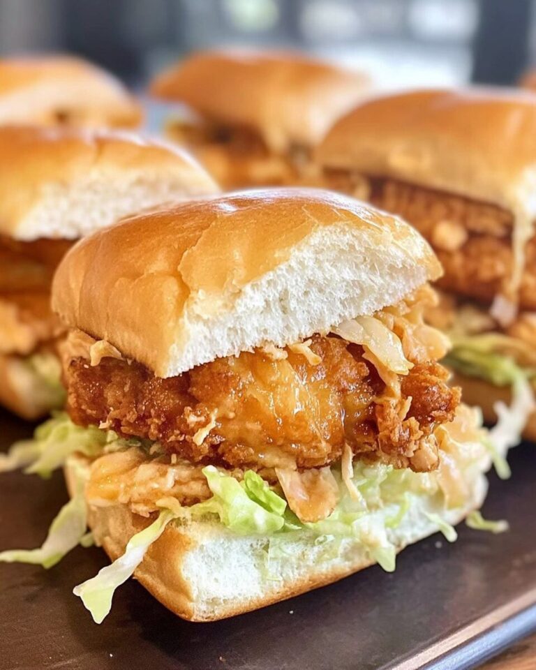 Saucy Bang Bang Chicken Sliders Recipe