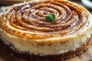 Cinnamon Roll Honeybun Cheesecake Recipe