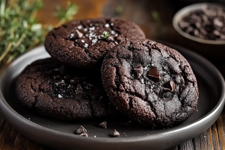 Dark Chocolate Sugar Cookies Recipe