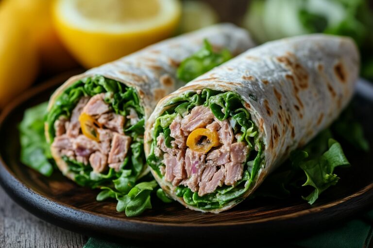 Tuna Salad Wraps Recipe