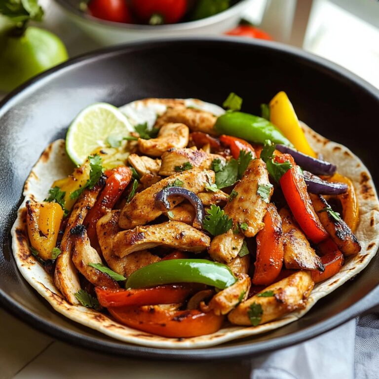 Chicken Fajitas Recipe For A Meal