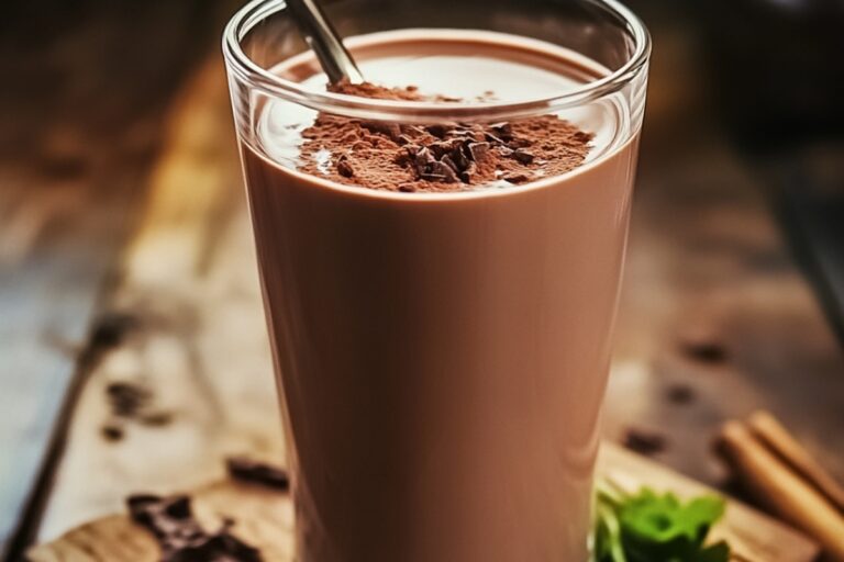 Homemade Chocolate Milk Recipe