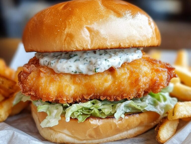 Fried Cod Fish Sandwich Recipe