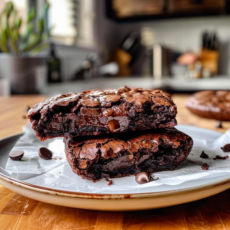 Hot Chocolate Brownie Cookies Recipe