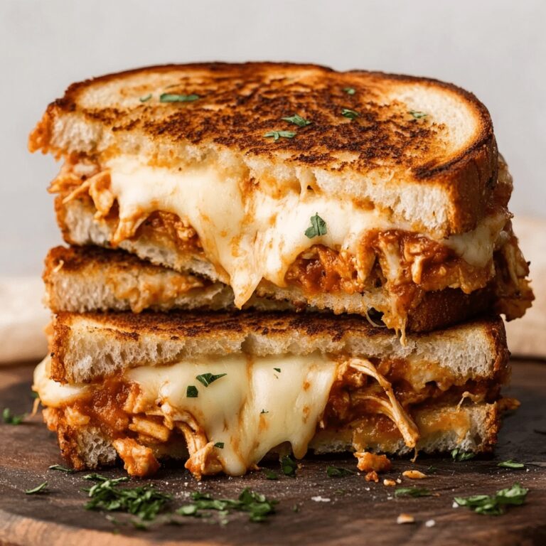Lazy Chicken Parmesan Grilled Cheese Recipe