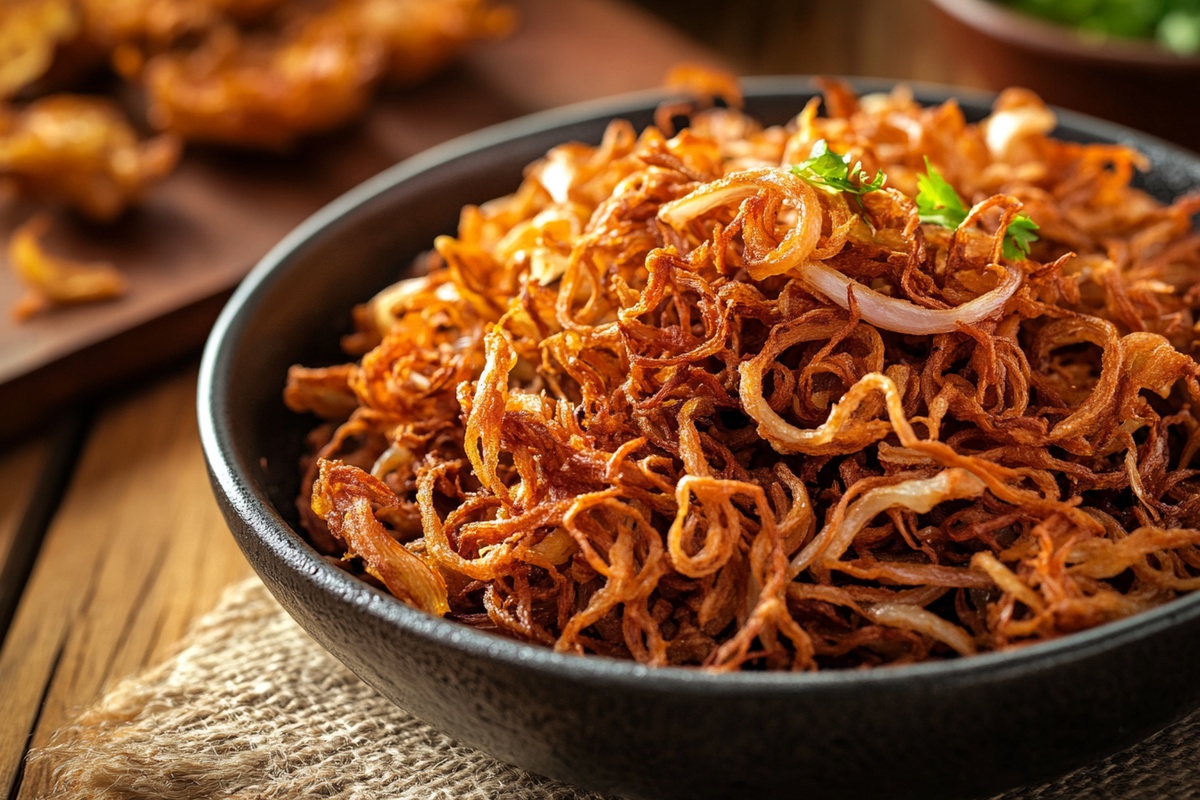 Air Fryer Crispy Fried Onions Recipe