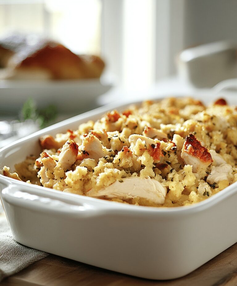 Chicken & Stuffing Bake Recipe