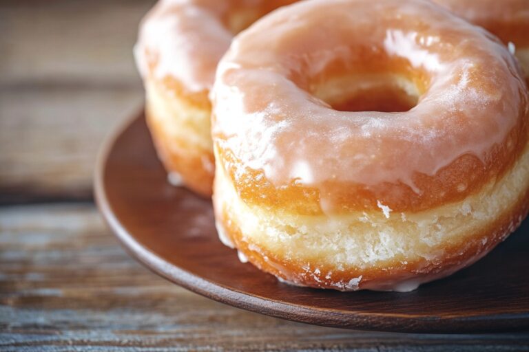 Homemade Glazed Doughnuts Recipe