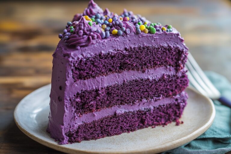 Purple Velvet Cake Recipe